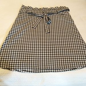 Cynthia Rowley checked skirt